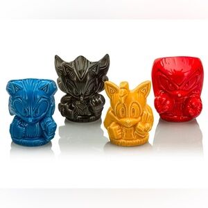 Sonic the Hedgehog Geeki Tikis Mini Muglets Four-Pack